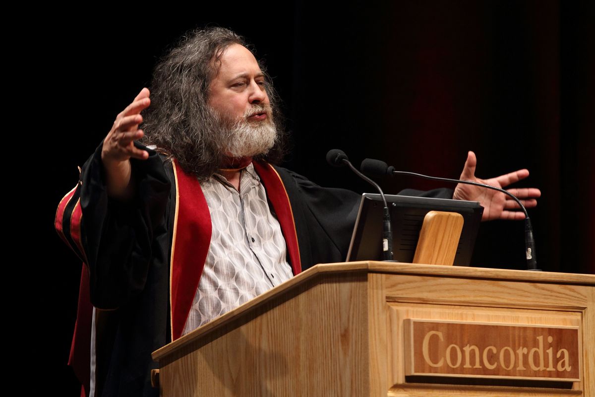 Dr Richard Stallman, FSF, MIT